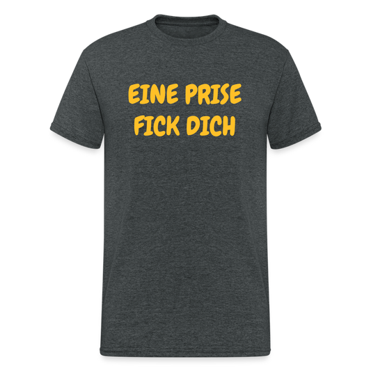 SSW1562 Tshirt EINE PRISE FICK DICH - Dunkelgrau meliert