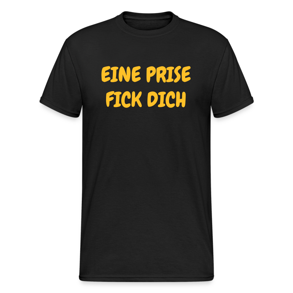 SSW1562 Tshirt EINE PRISE FICK DICH - Schwarz