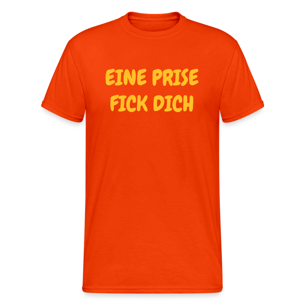 SSW1562 Tshirt EINE PRISE FICK DICH - kräftig Orange