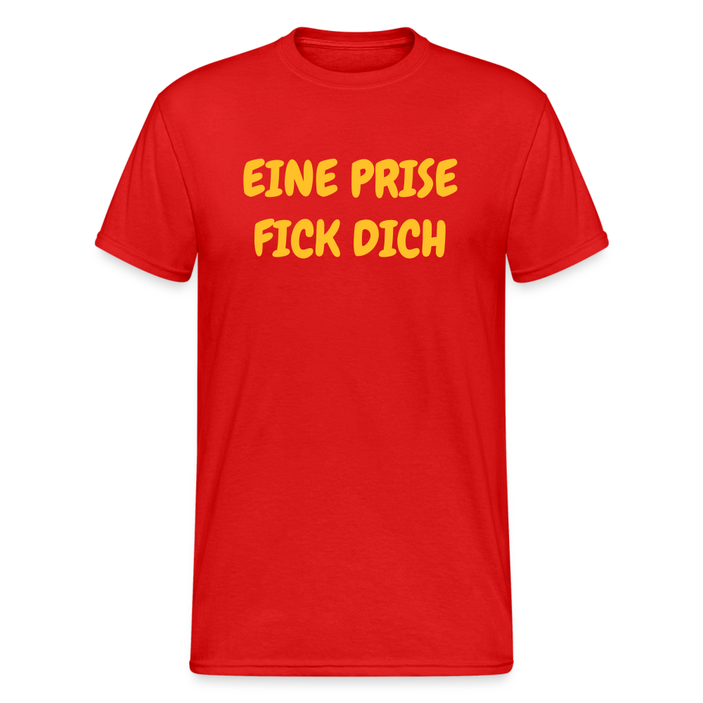 SSW1562 Tshirt EINE PRISE FICK DICH - Rot