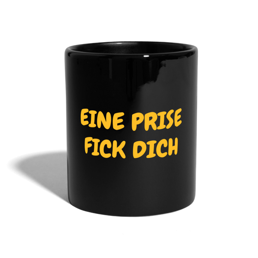 SSW1574 Kaffeebecher EINE PRISE FICK DICH - Schwarz