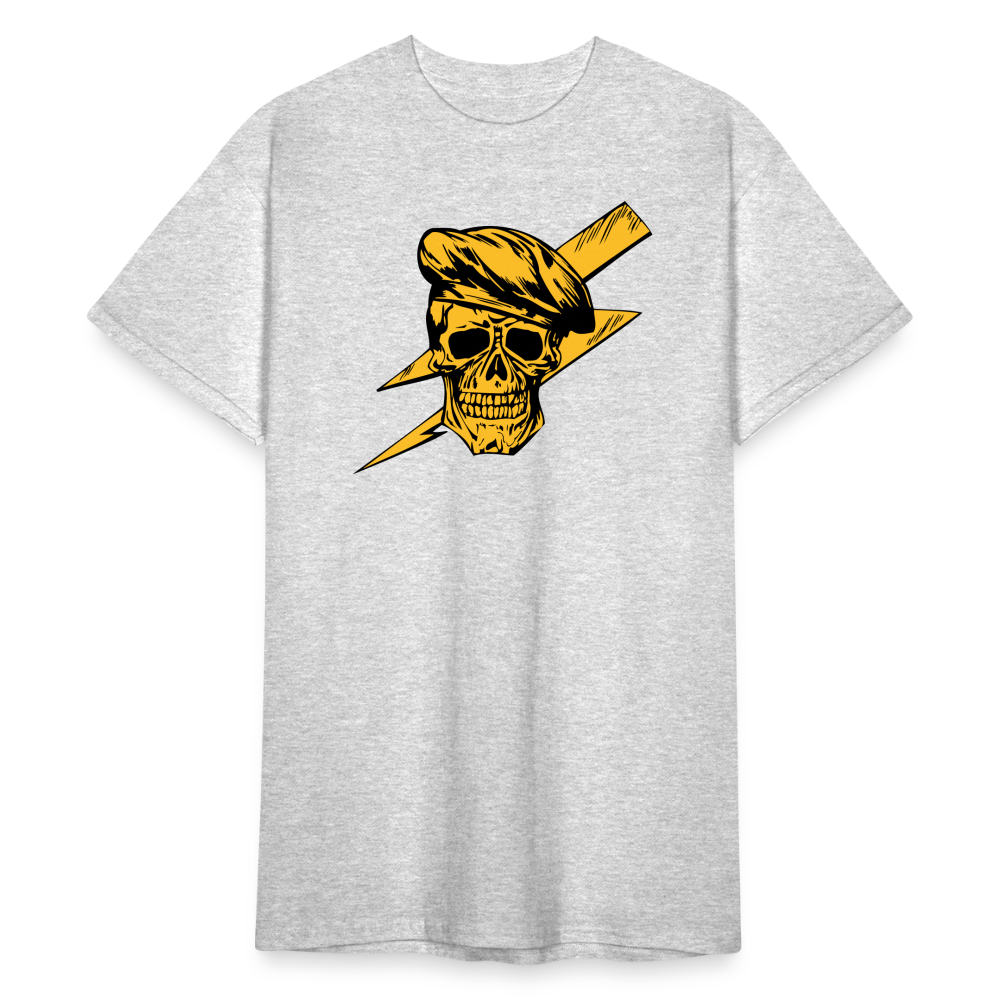 SSW1591 Tshirt Blitzschädel - Grau meliert