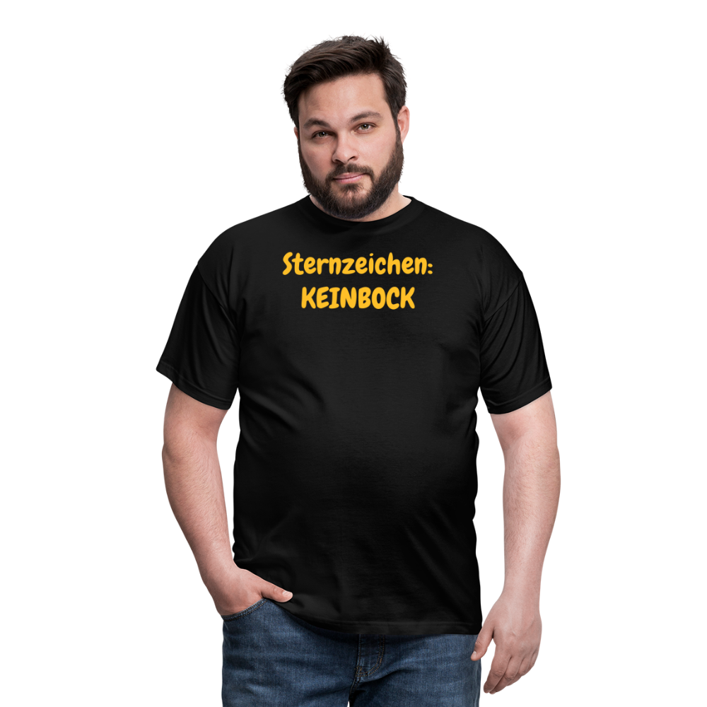 SSW1533 Tshirt Sternzeichen: KEINBOCK - Schwarz