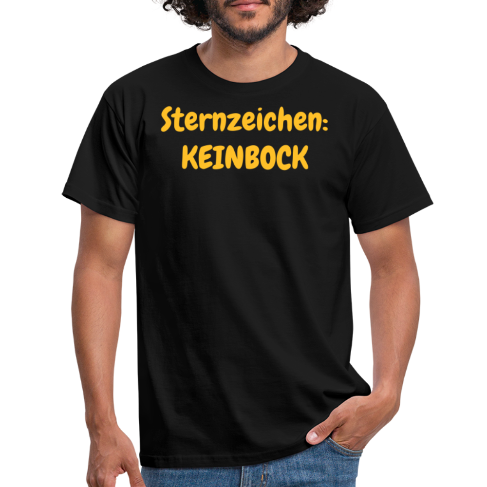 SSW1533 Tshirt Sternzeichen: KEINBOCK - Schwarz