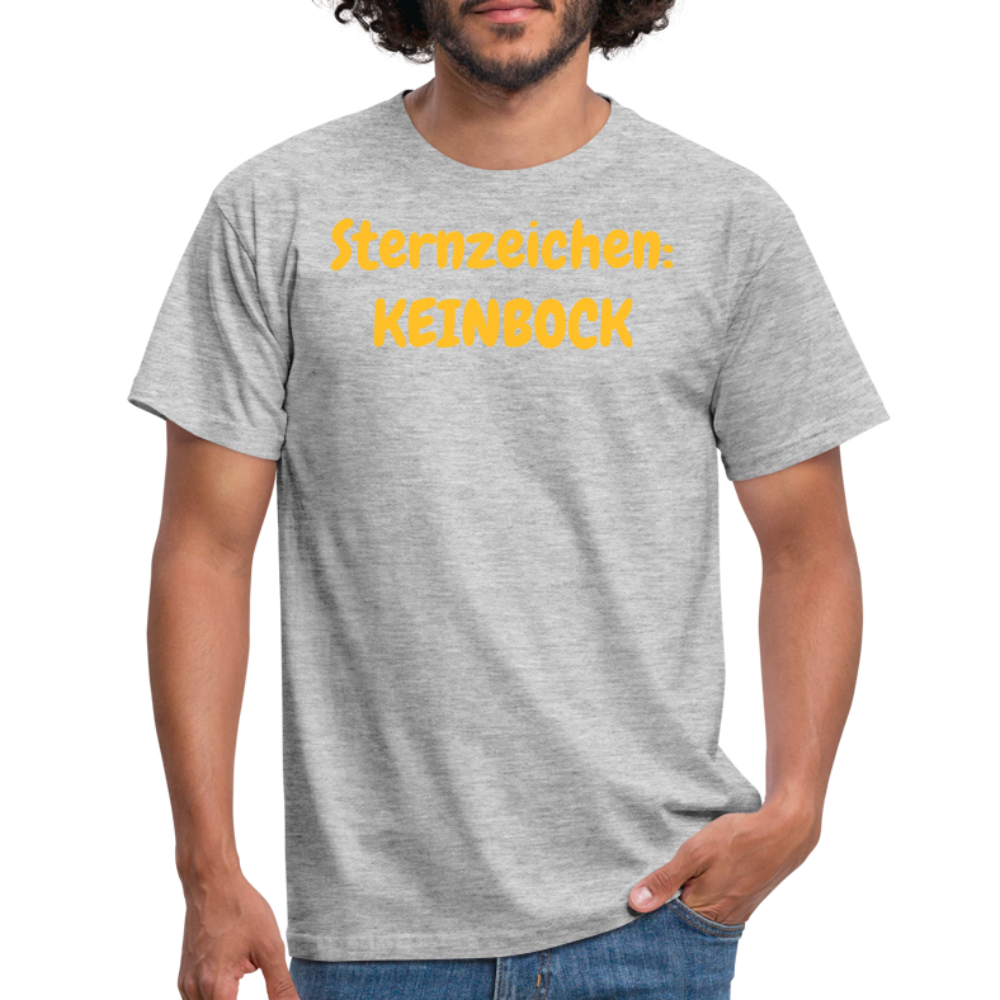 SSW1533 Tshirt Sternzeichen: KEINBOCK - Grau meliert