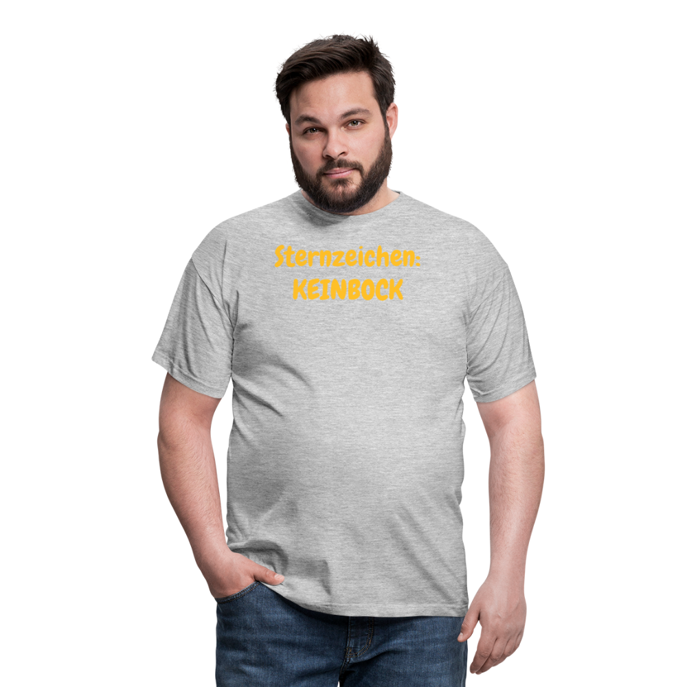 SSW1533 Tshirt Sternzeichen: KEINBOCK - Grau meliert