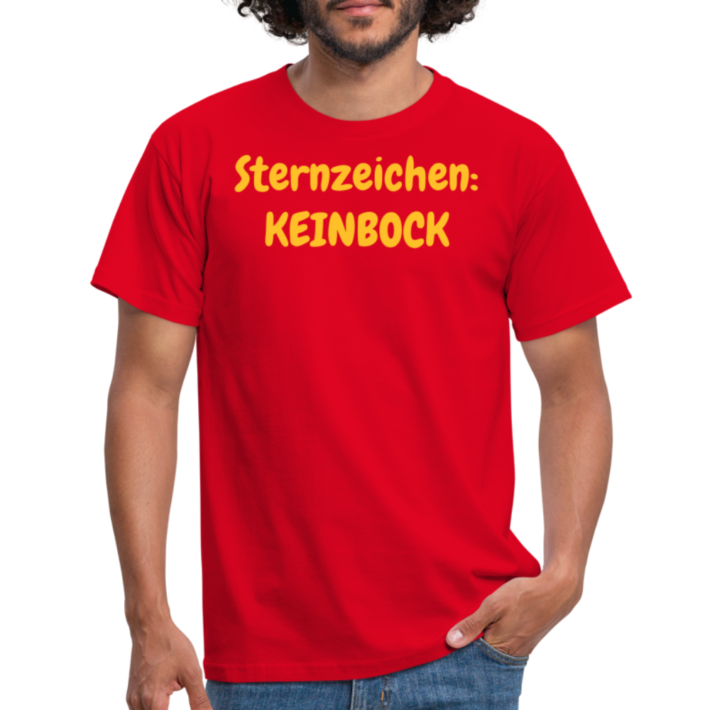 SSW1533 Tshirt Sternzeichen: KEINBOCK - Rot