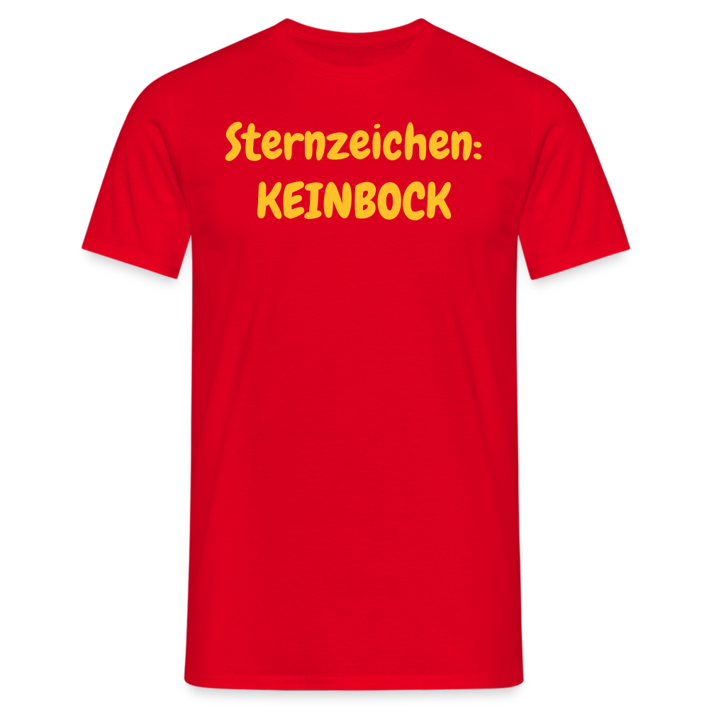 SSW1533 Tshirt Sternzeichen: KEINBOCK - Rot