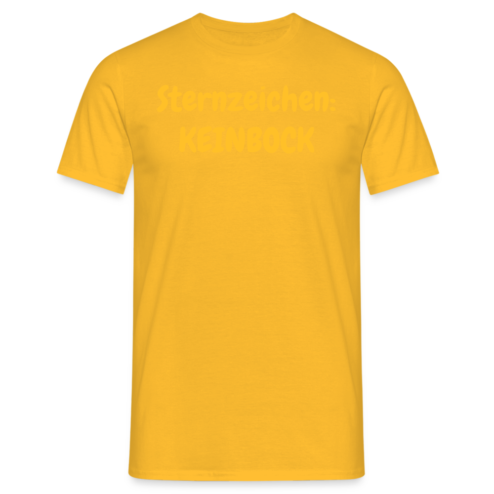 SSW1533 Tshirt Sternzeichen: KEINBOCK - Gelb