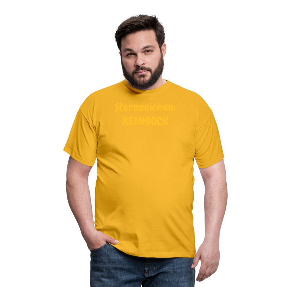SSW1533 Tshirt Sternzeichen: KEINBOCK - Gelb