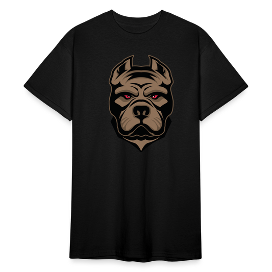 SSW1592 Männer Tshirt Hund 1 - Schwarz