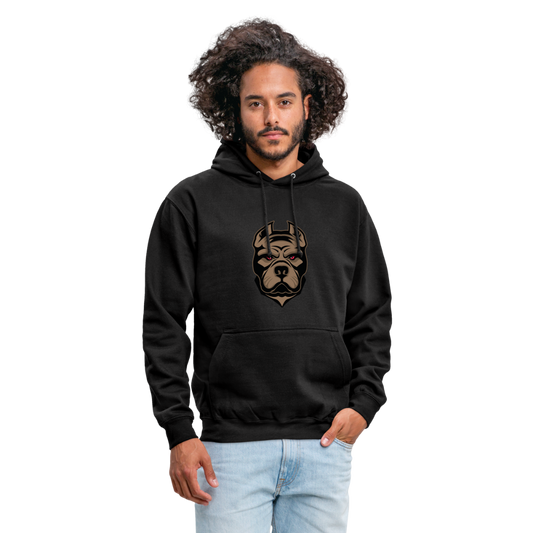 SSW1597 Unisex Hoodie Hund 1 - Schwarz
