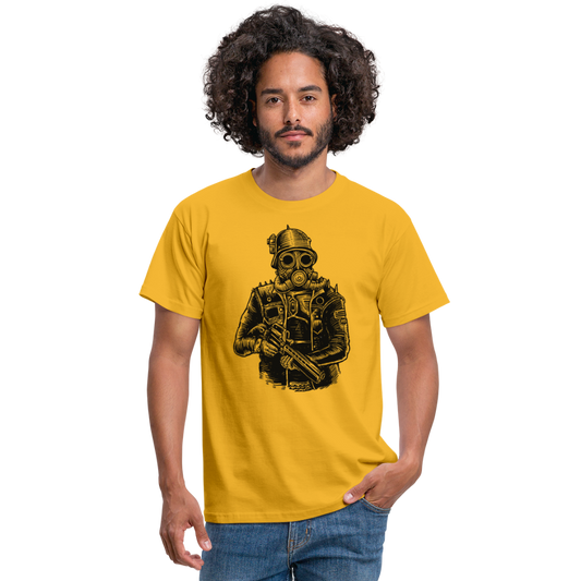 SSW1599 Tshirt Steampunk Soldier - Gelb