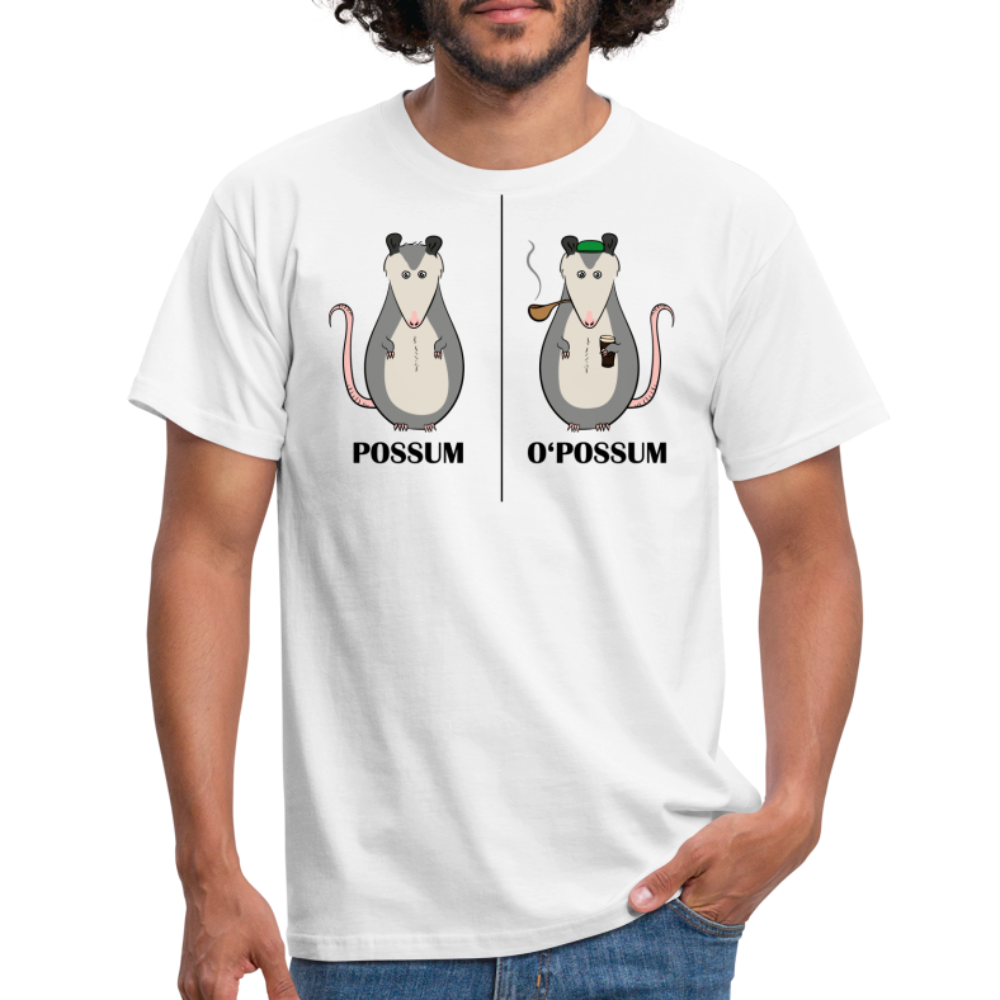SSW1603 Tshirt Beutelratte - weiß