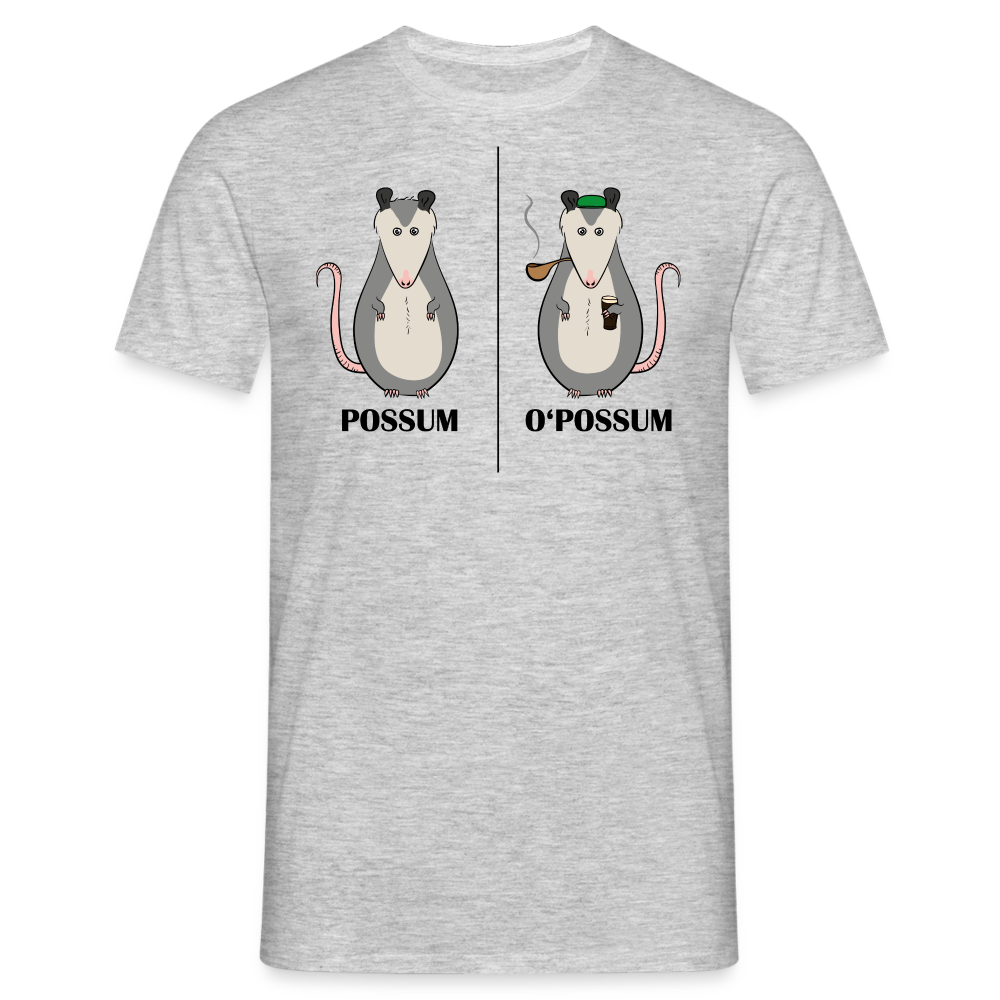 SSW1603 Tshirt Beutelratte - Grau meliert