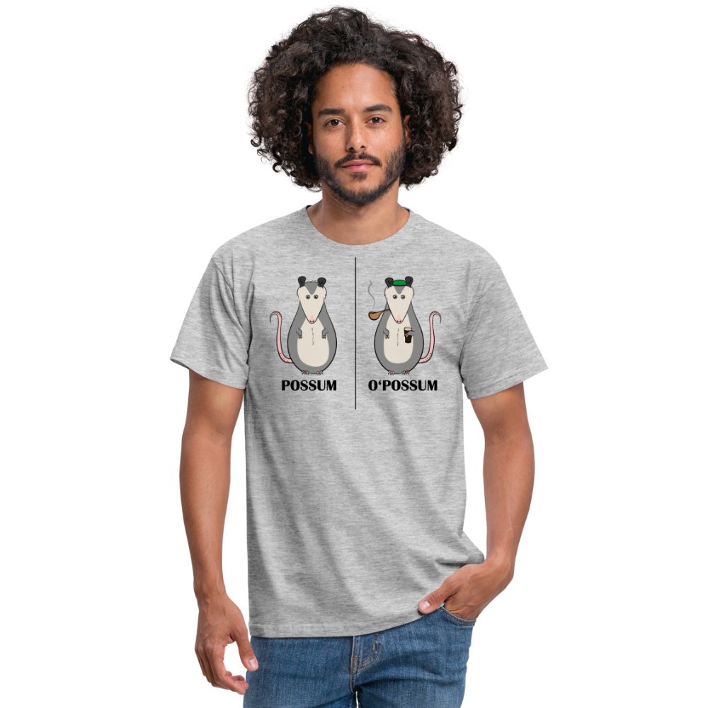 SSW1603 Tshirt Beutelratte - Grau meliert