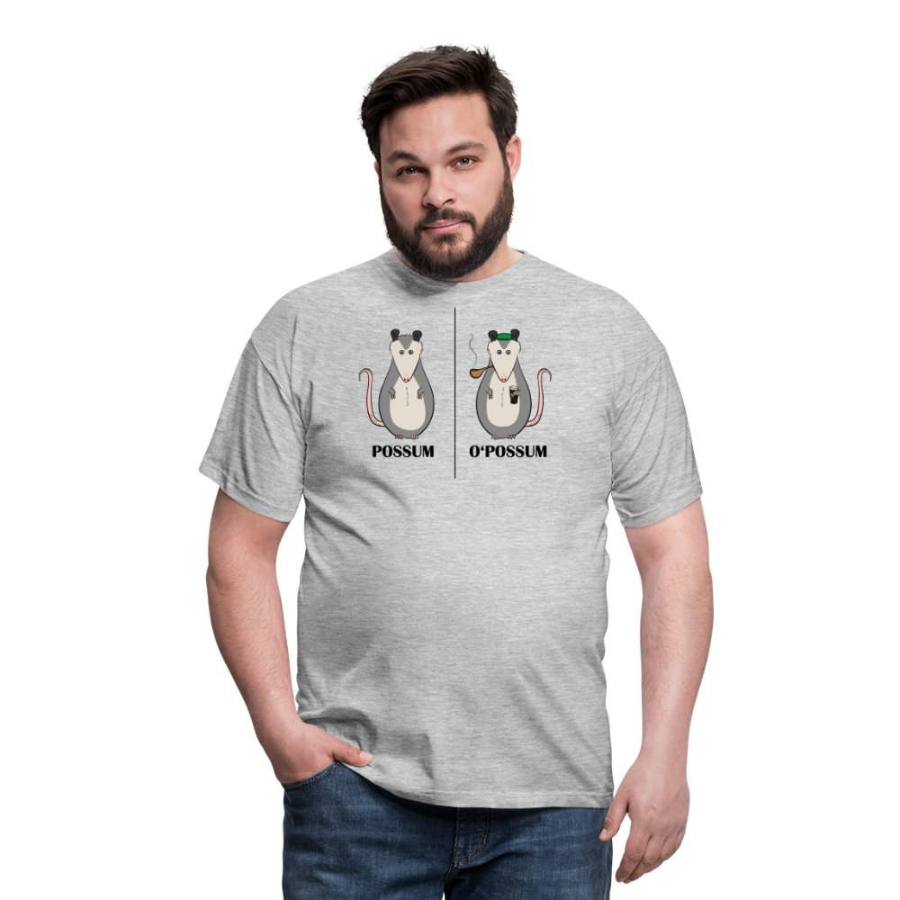 SSW1603 Tshirt Beutelratte - Grau meliert