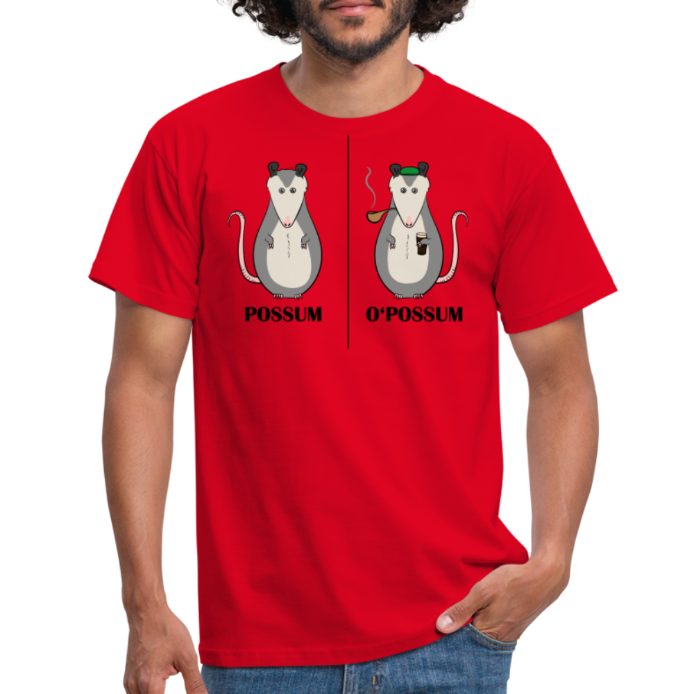 SSW1603 Tshirt Beutelratte - Rot