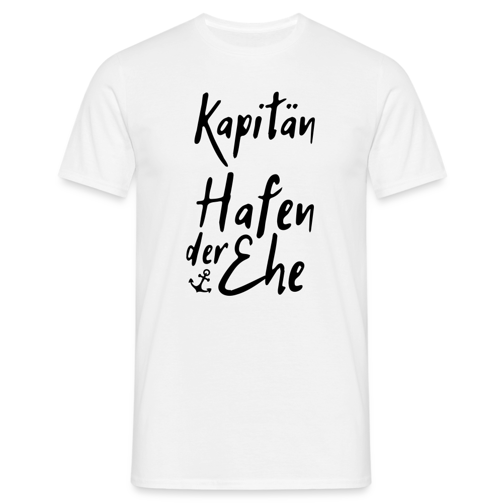SSW1606 Tshirt Kapitän - Hafen der Ehe - weiß