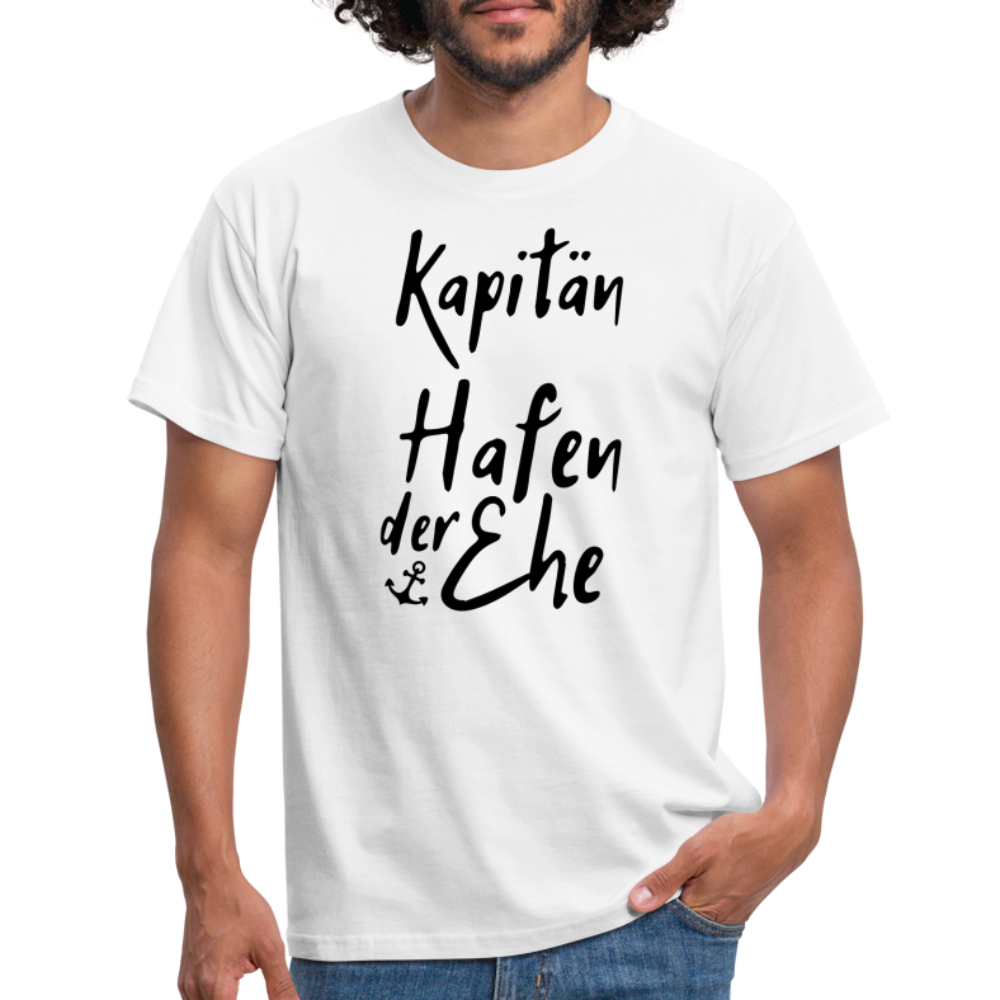 SSW1606 Tshirt Kapitän - Hafen der Ehe - weiß