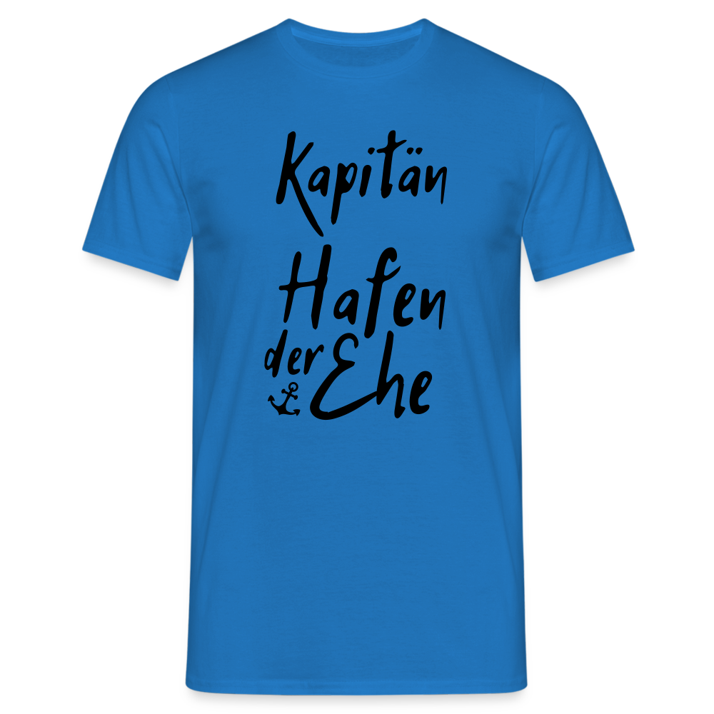SSW1606 Tshirt Kapitän - Hafen der Ehe - Royalblau