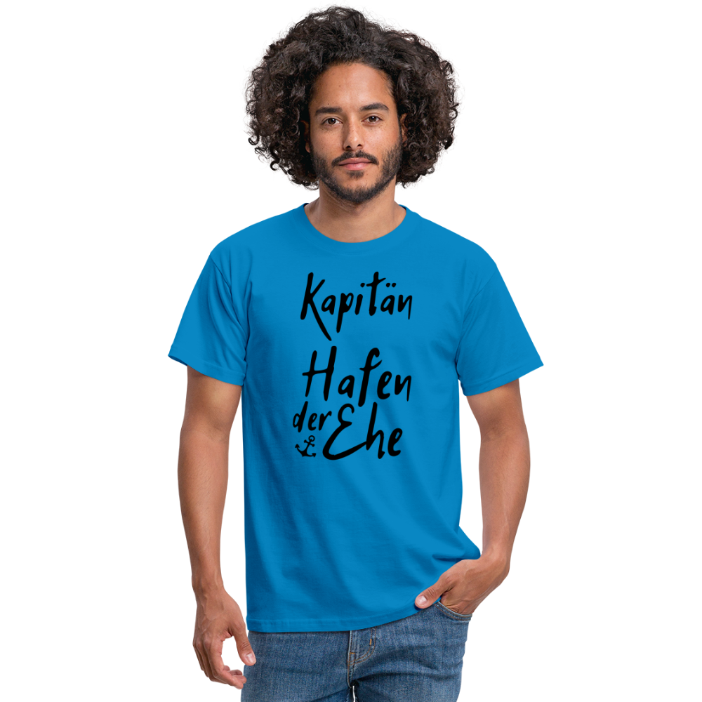 SSW1606 Tshirt Kapitän - Hafen der Ehe - Royalblau