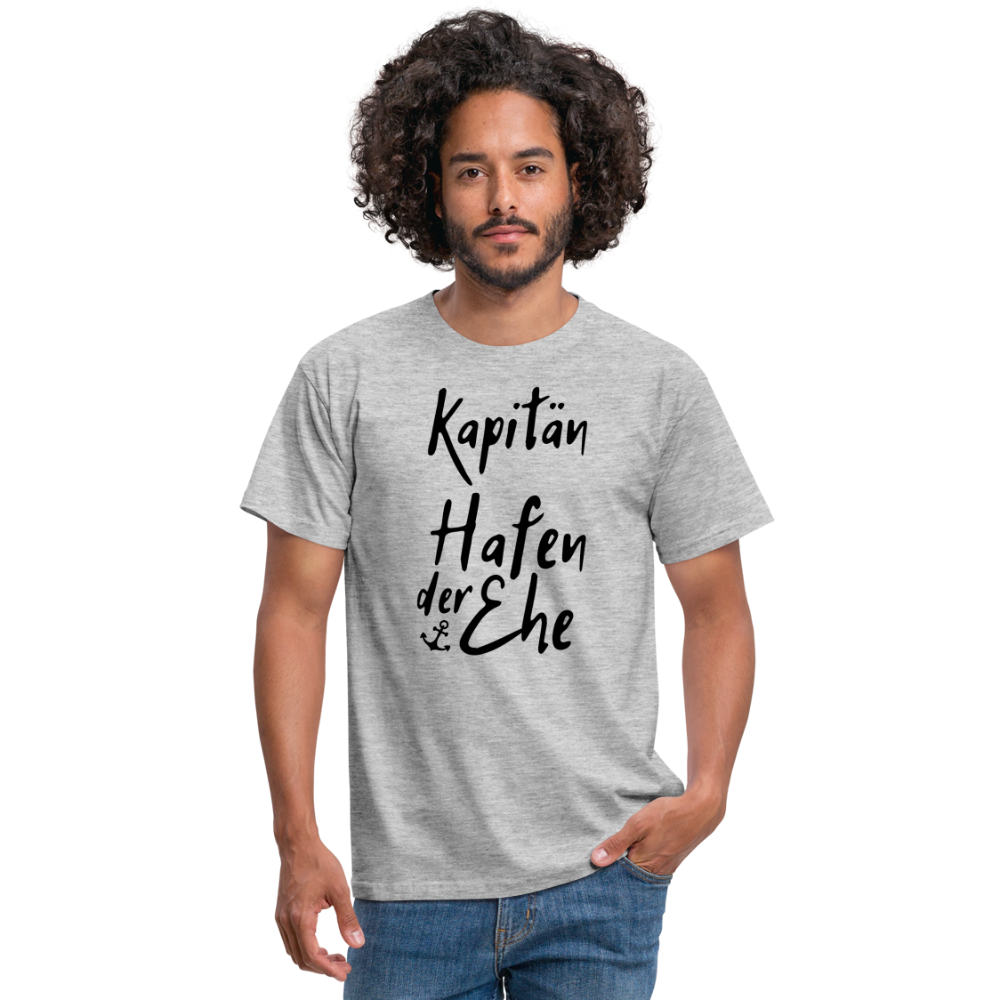 SSW1606 Tshirt Kapitän - Hafen der Ehe - Grau meliert
