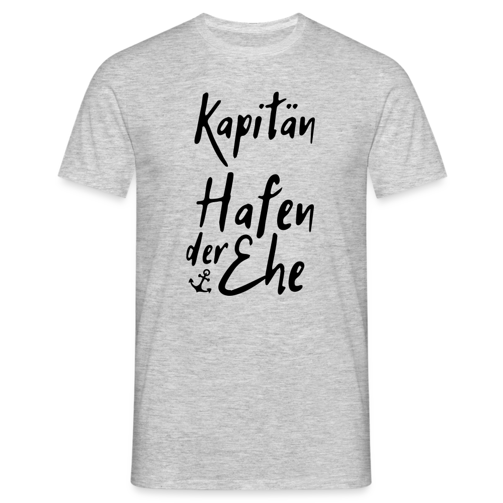 SSW1606 Tshirt Kapitän - Hafen der Ehe - Grau meliert