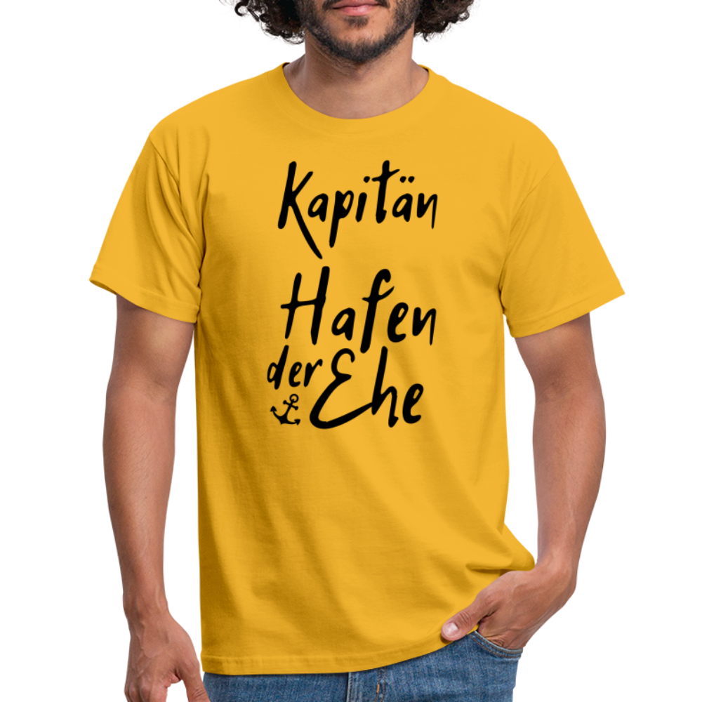 SSW1606 Tshirt Kapitän - Hafen der Ehe - Gelb
