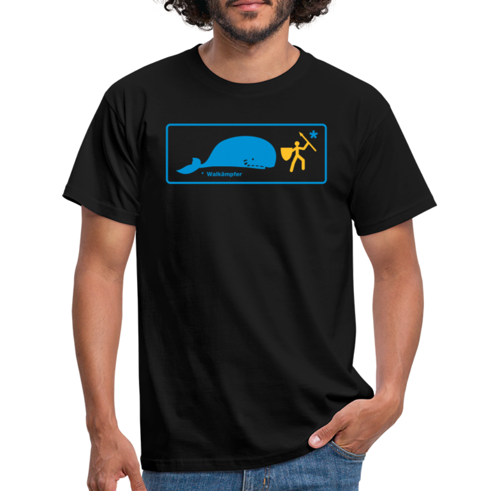 SSW1611 Tshirt Walkämpfer - Schwarz