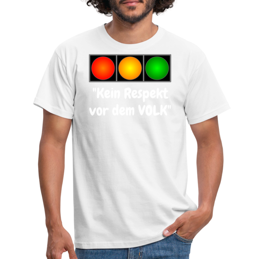 SSW1615 Tshirt "Kein Respekt vor dem VOLK" - weiß