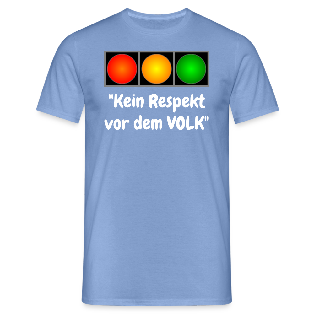SSW1615 Tshirt "Kein Respekt vor dem VOLK" - carolina blue