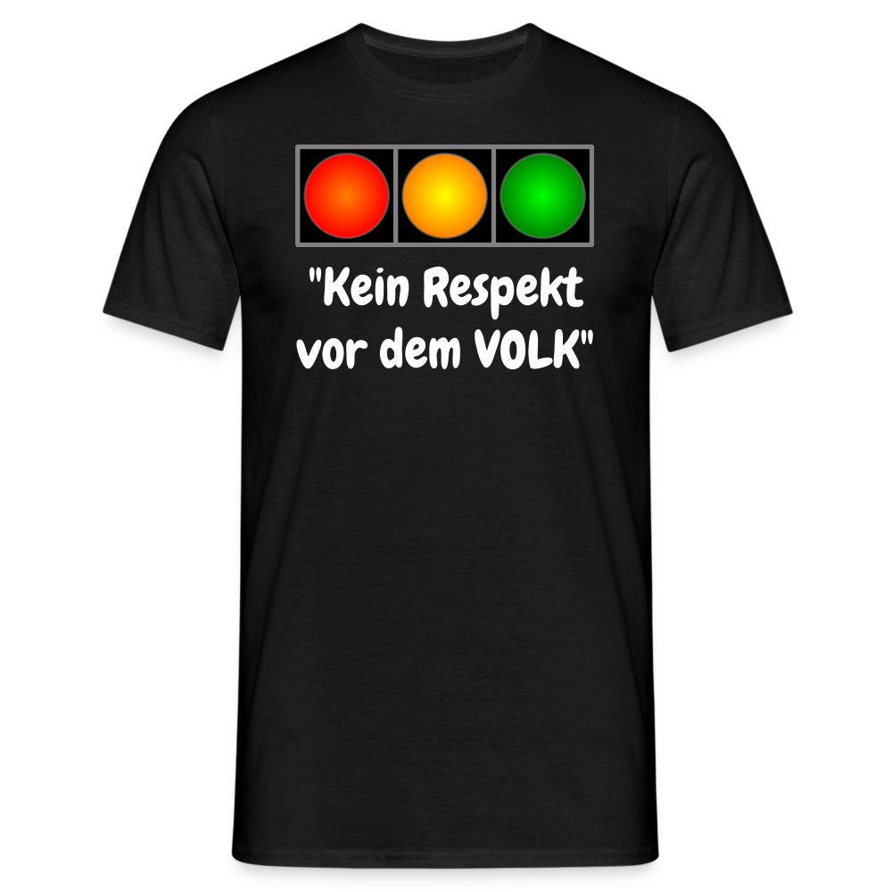 SSW1615 Tshirt "Kein Respekt vor dem VOLK" - Schwarz