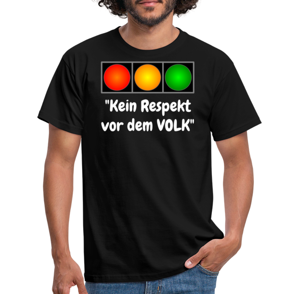 SSW1615 Tshirt "Kein Respekt vor dem VOLK" - Schwarz