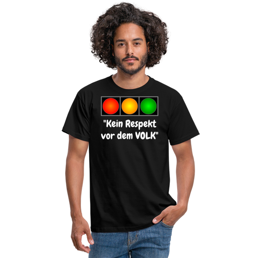 SSW1615 Tshirt "Kein Respekt vor dem VOLK" - Schwarz