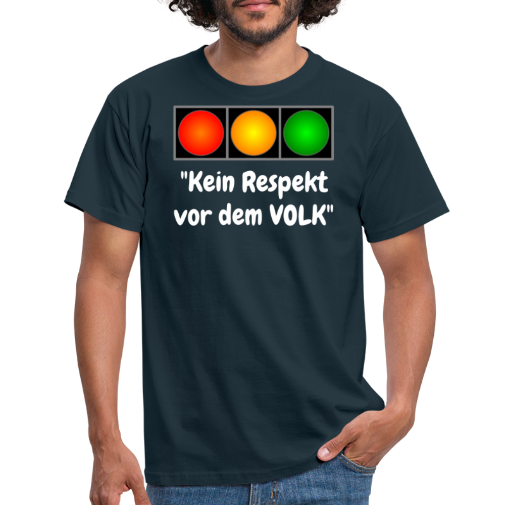 SSW1615 Tshirt "Kein Respekt vor dem VOLK" - Navy
