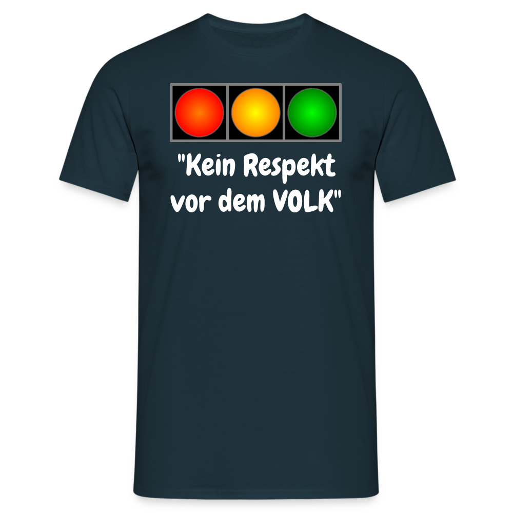 SSW1615 Tshirt "Kein Respekt vor dem VOLK" - Navy