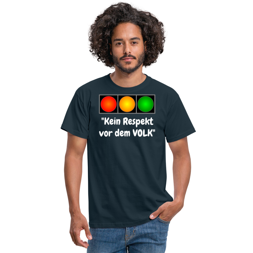 SSW1615 Tshirt "Kein Respekt vor dem VOLK" - Navy