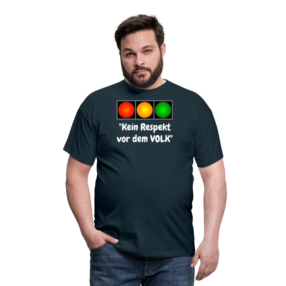SSW1615 Tshirt "Kein Respekt vor dem VOLK" - Navy