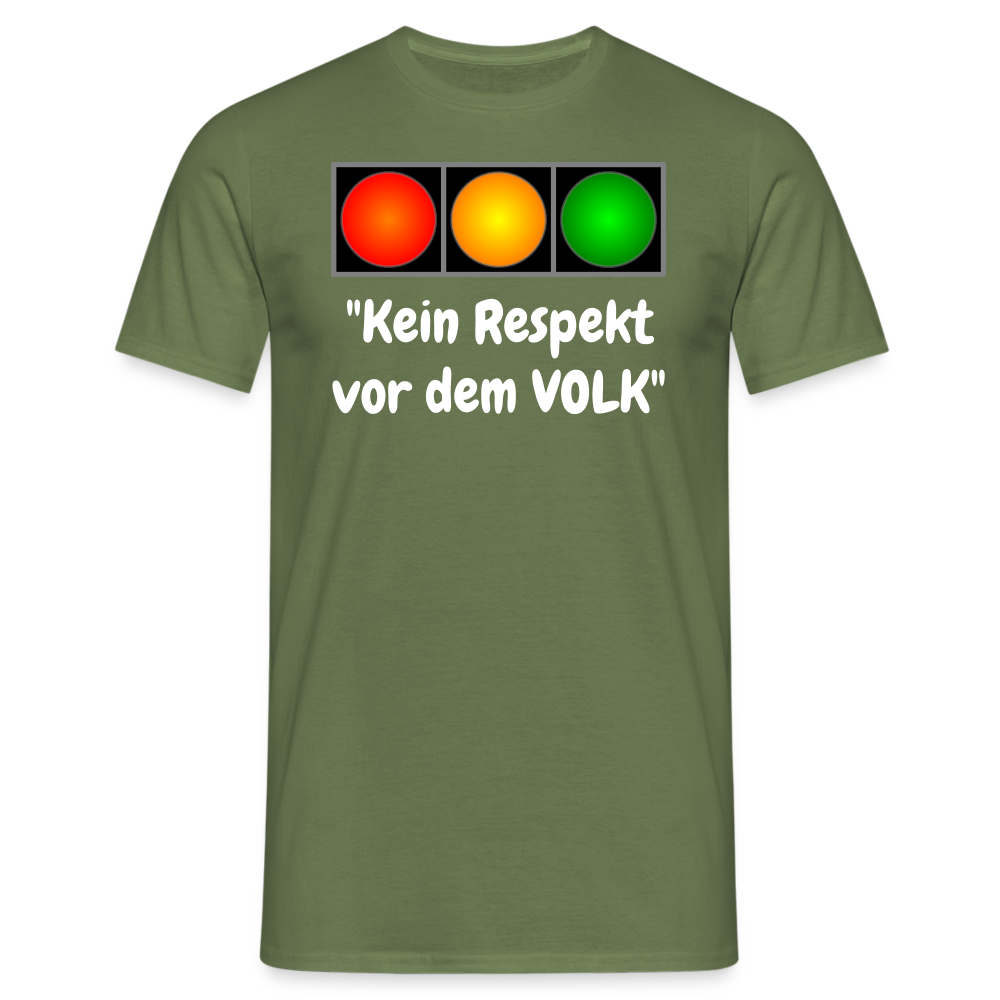 SSW1615 Tshirt "Kein Respekt vor dem VOLK" - Militärgrün