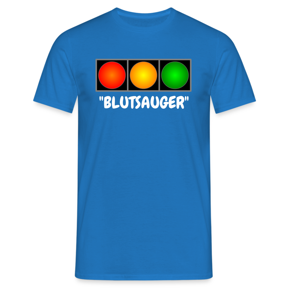 SSW1614 Tshirt "BLUTSAUGER" - Royalblau