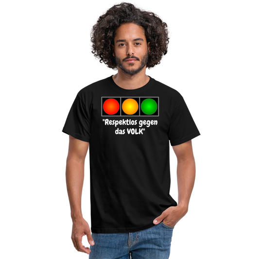 SSW1617 Tshirt "Respektlos gegen das VOLK" - Schwarz
