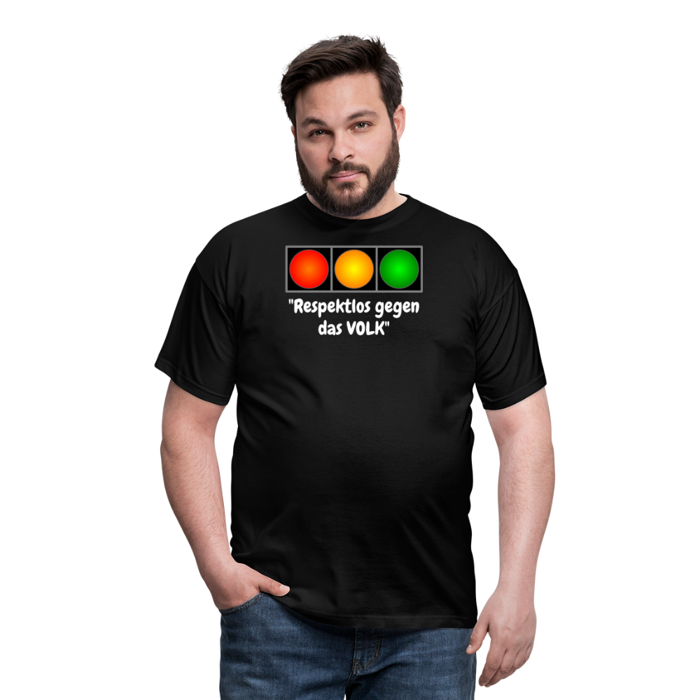 SSW1617 Tshirt "Respektlos gegen das VOLK" - Schwarz