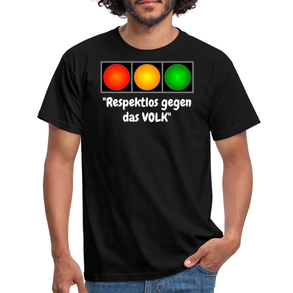 SSW1617 Tshirt "Respektlos gegen das VOLK" - Schwarz
