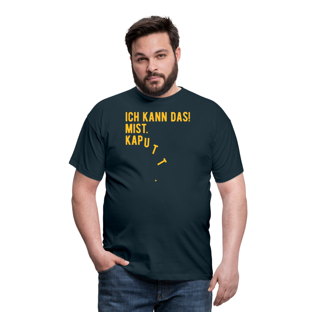 SSW1619 Tshirt ICH KANN DAS! MIST. KAPUTT - Navy