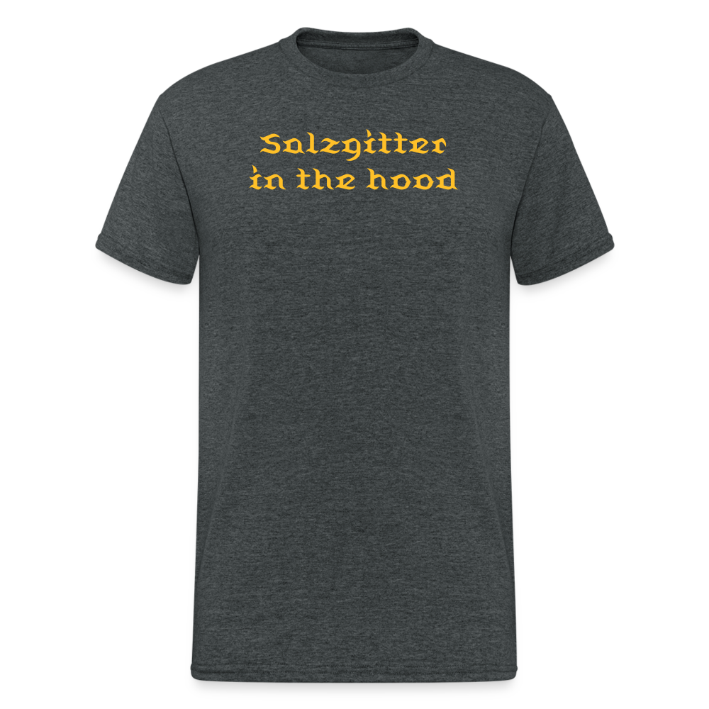 SSW1646 Tshirt Salzgitter in the hood - Dunkelgrau meliert