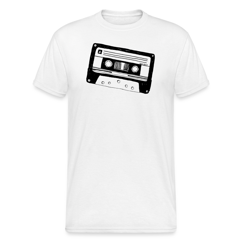 SSW1651 Tshirt Kassette2 - weiß