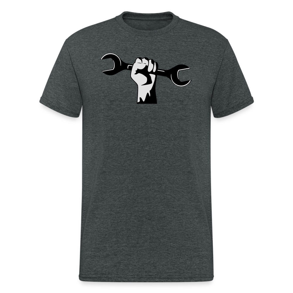 SSW1657 Tshirt Hand Schrauberschlüssel - Dunkelgrau meliert