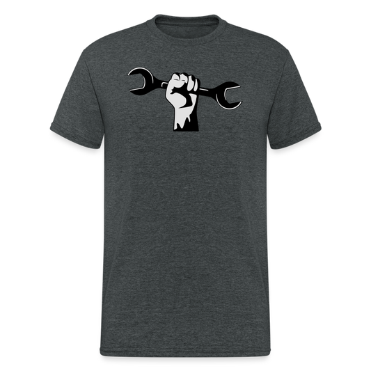 SSW1657 Tshirt Hand Schrauberschlüssel - Dunkelgrau meliert