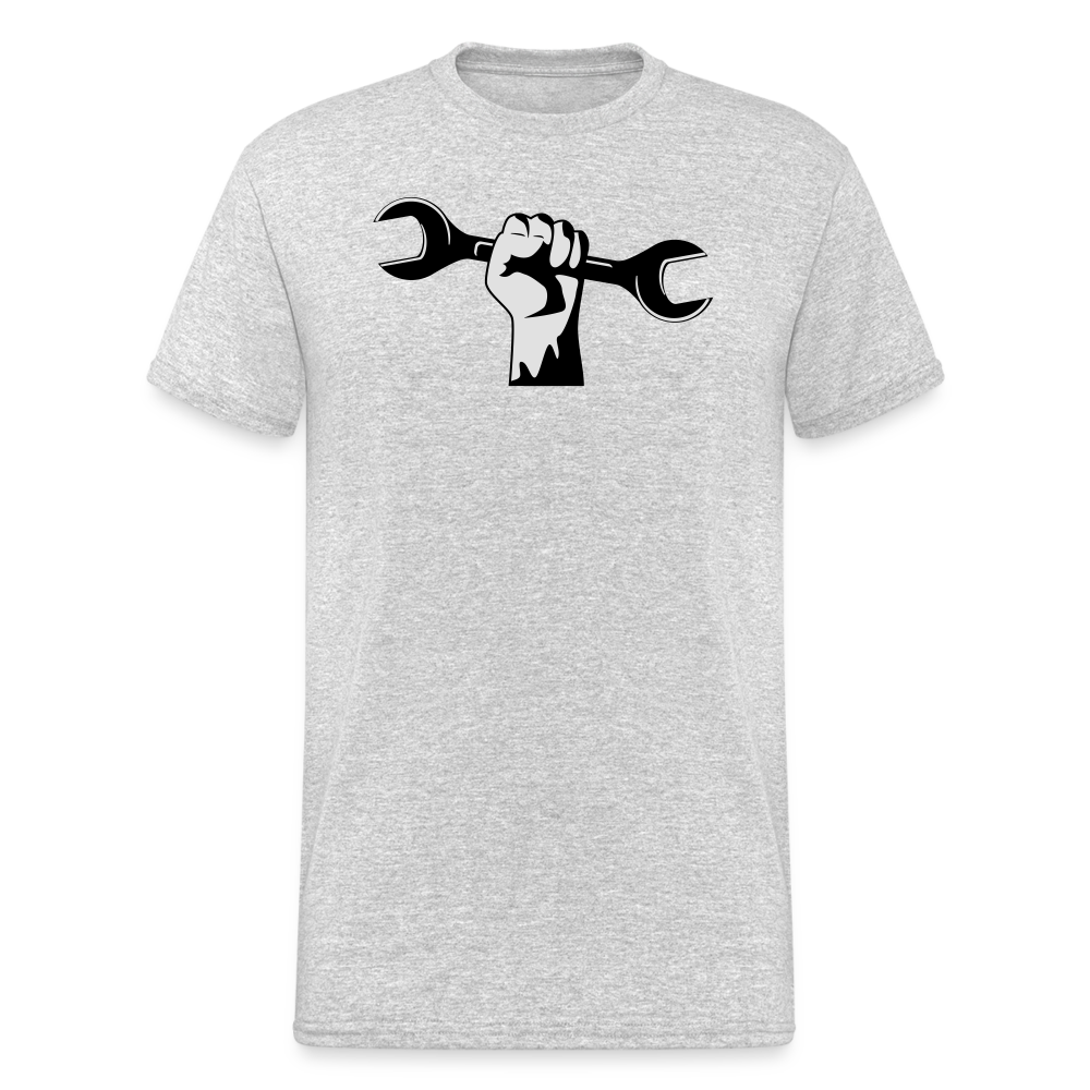 SSW1657 Tshirt Hand Schrauberschlüssel - Grau meliert